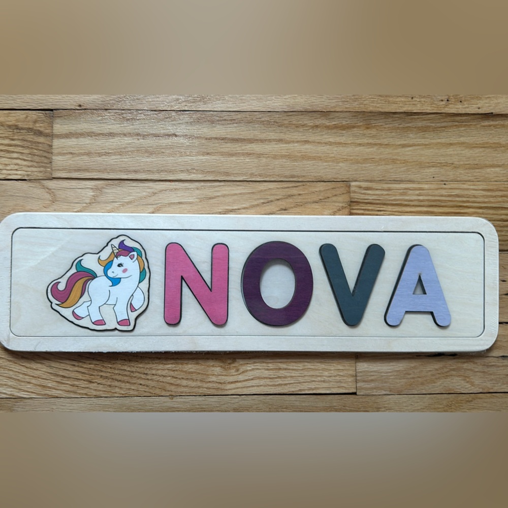 Kids name puzzle